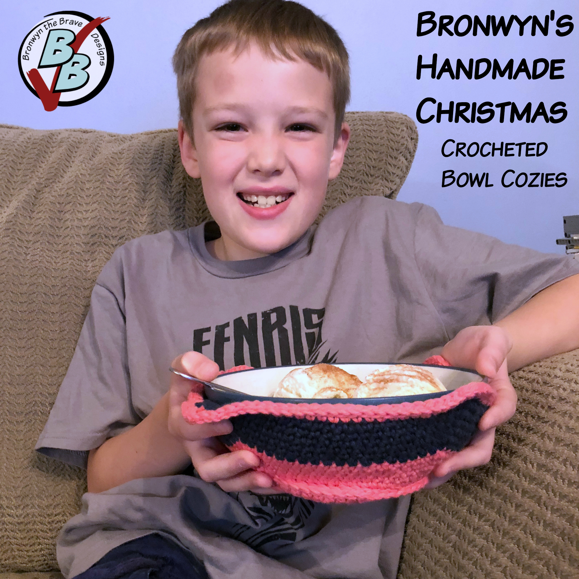 Bronwyn’s Handmade Christmas June 2018: Crocheted Bowl Cozies