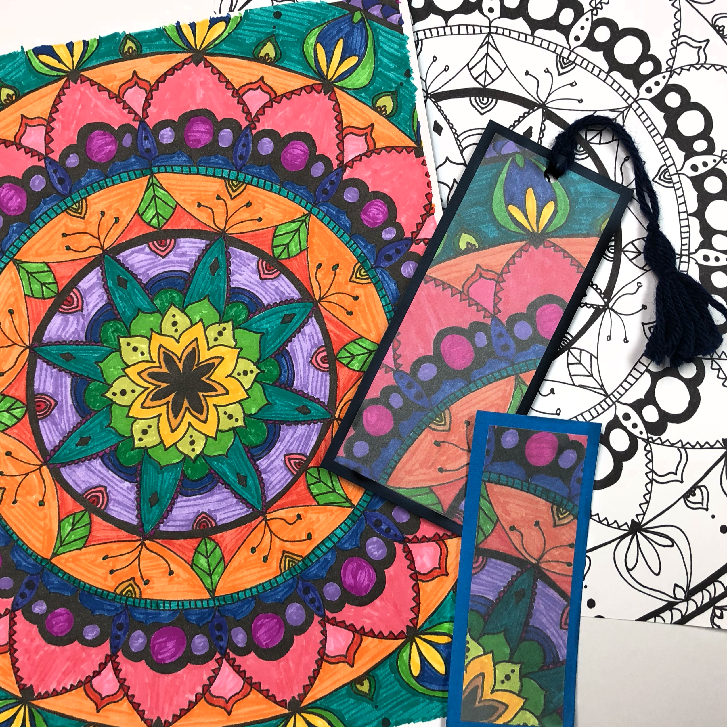 Bronwyn’s Handmade Christmas September 2018: Mandala Bookmarks