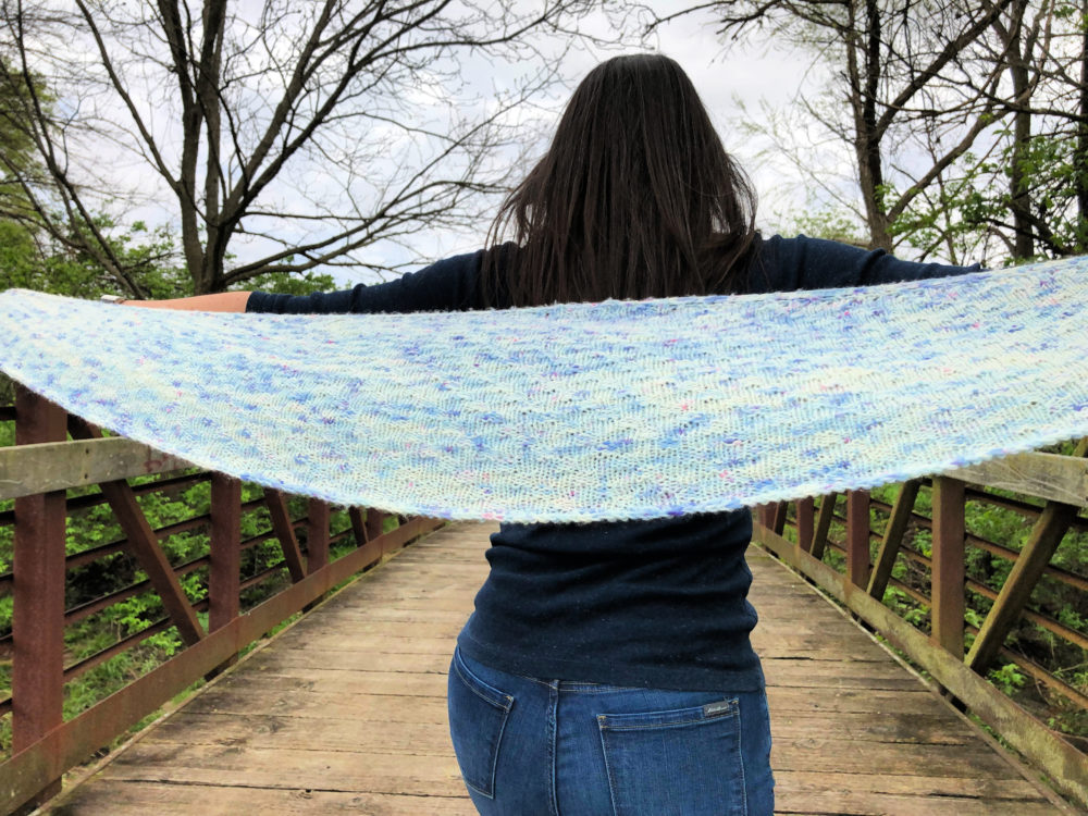 Cloud Gazer Shawl knitting pattern by Bronwyn Hahn / Bronwyn the Brave Designs
